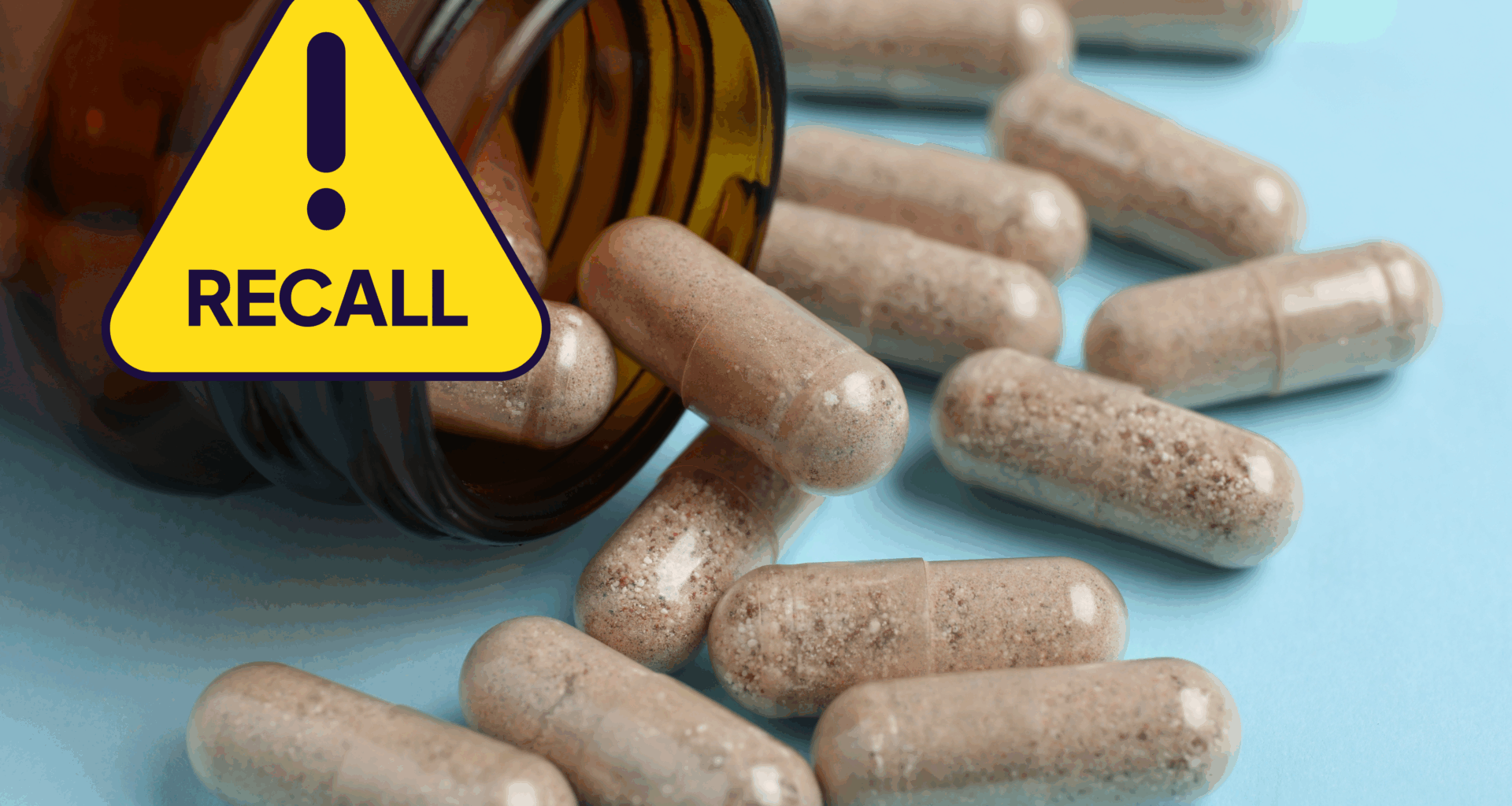 FDA Announces Nationwide Recall of Bladder Control Supplements After Testing Finds E. Coli
