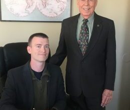 Dr. Robert R. Atnip and DeKalb County are joining chiropractic physicians nationwide this October during National Chiropractic Health Month to help raise awareness of non-drug approaches to pain management. County Mayor Matt Adcock signed a proclamation Monday accompanied by Dr. Atnip