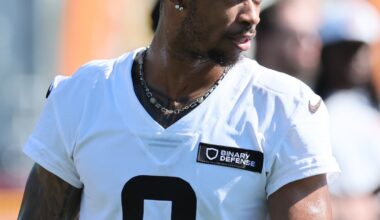 Day 1 of Cleveland Browns training camp in Berea