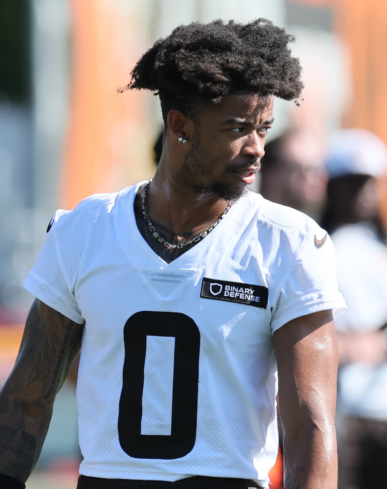 Day 1 of Cleveland Browns training camp in Berea