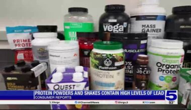 Consumer Reports: Protein powders and shakes contain high levels of lead