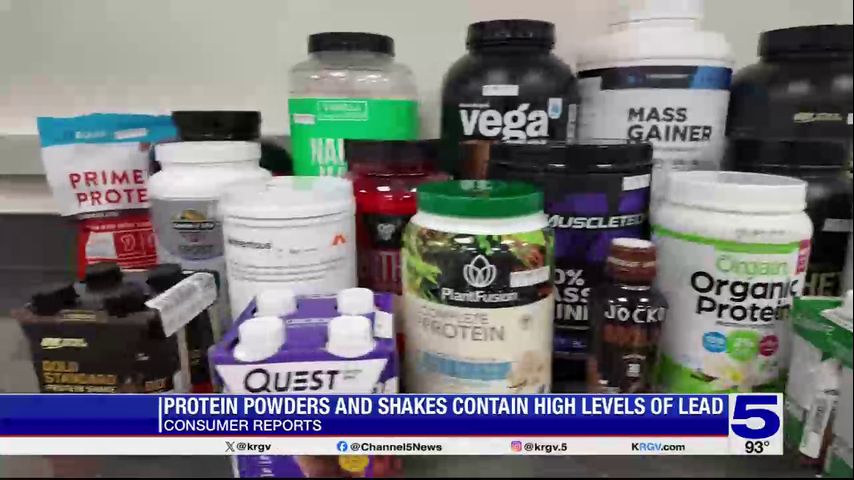 Consumer Reports: Protein powders and shakes contain high levels of lead