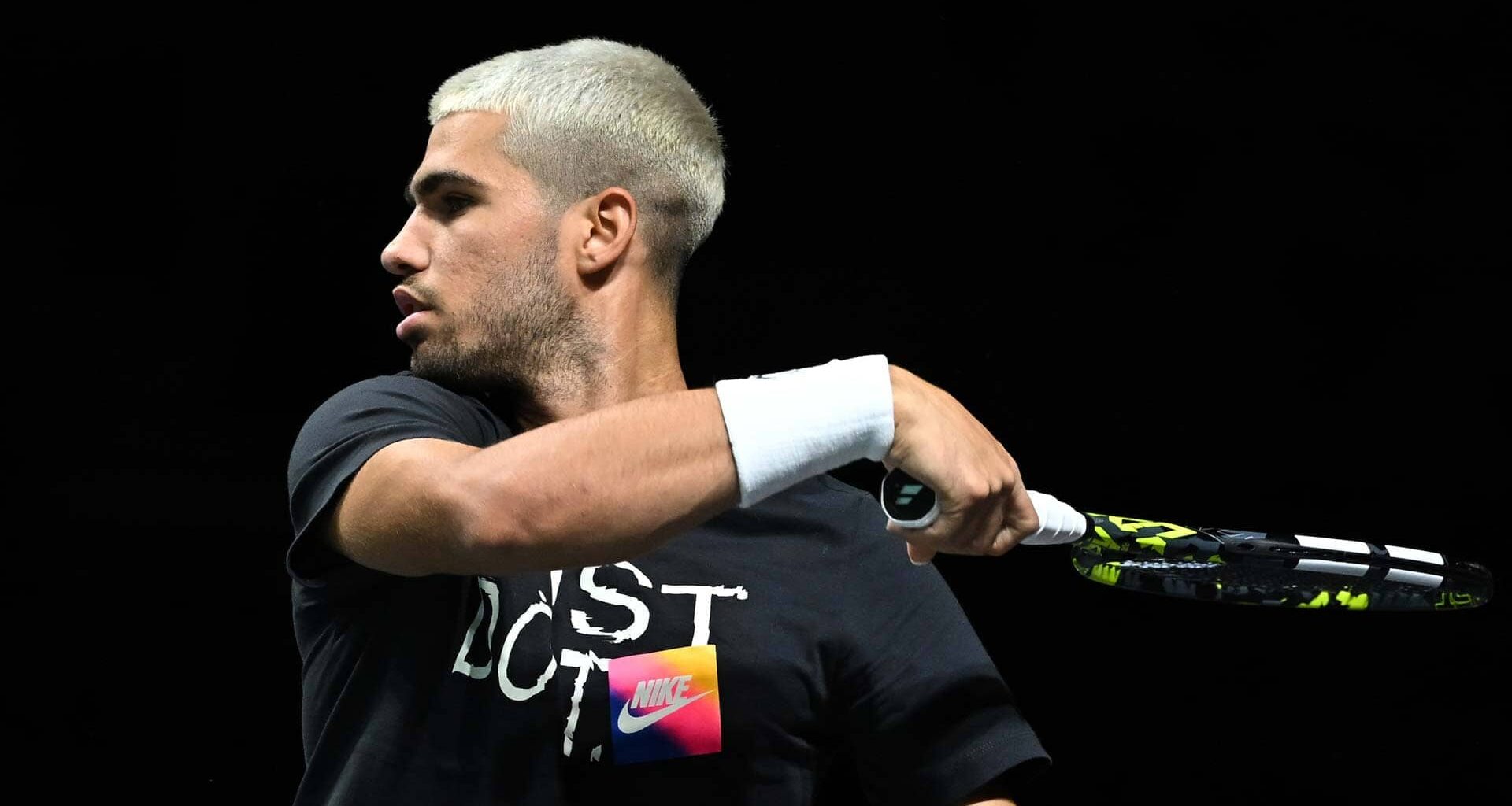 Carlos Alcaraz won ATP 500 titles at Rotterdam, Queen's Club and Tokyo this season.