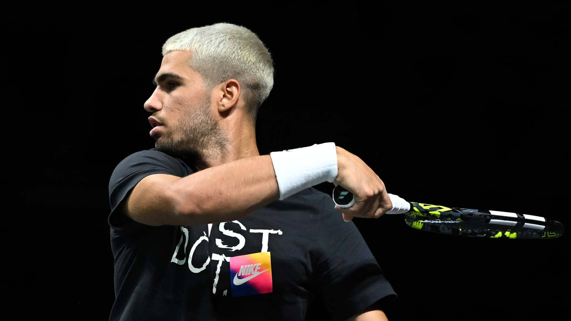 Carlos Alcaraz won ATP 500 titles at Rotterdam, Queen's Club and Tokyo this season.