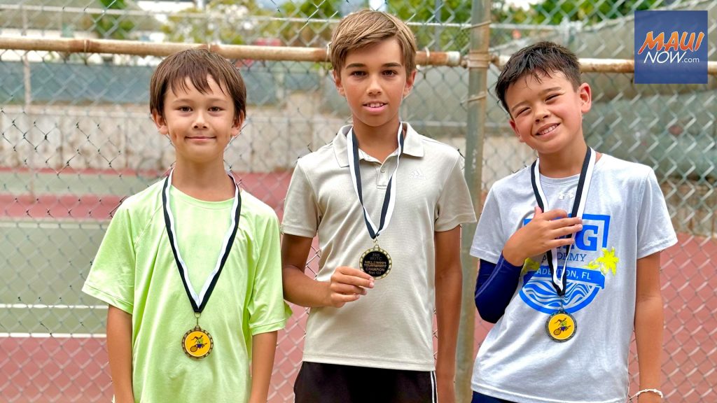 Hawaiʻi’s rising tennis stars complete at Wailuku Tournament : Maui Now