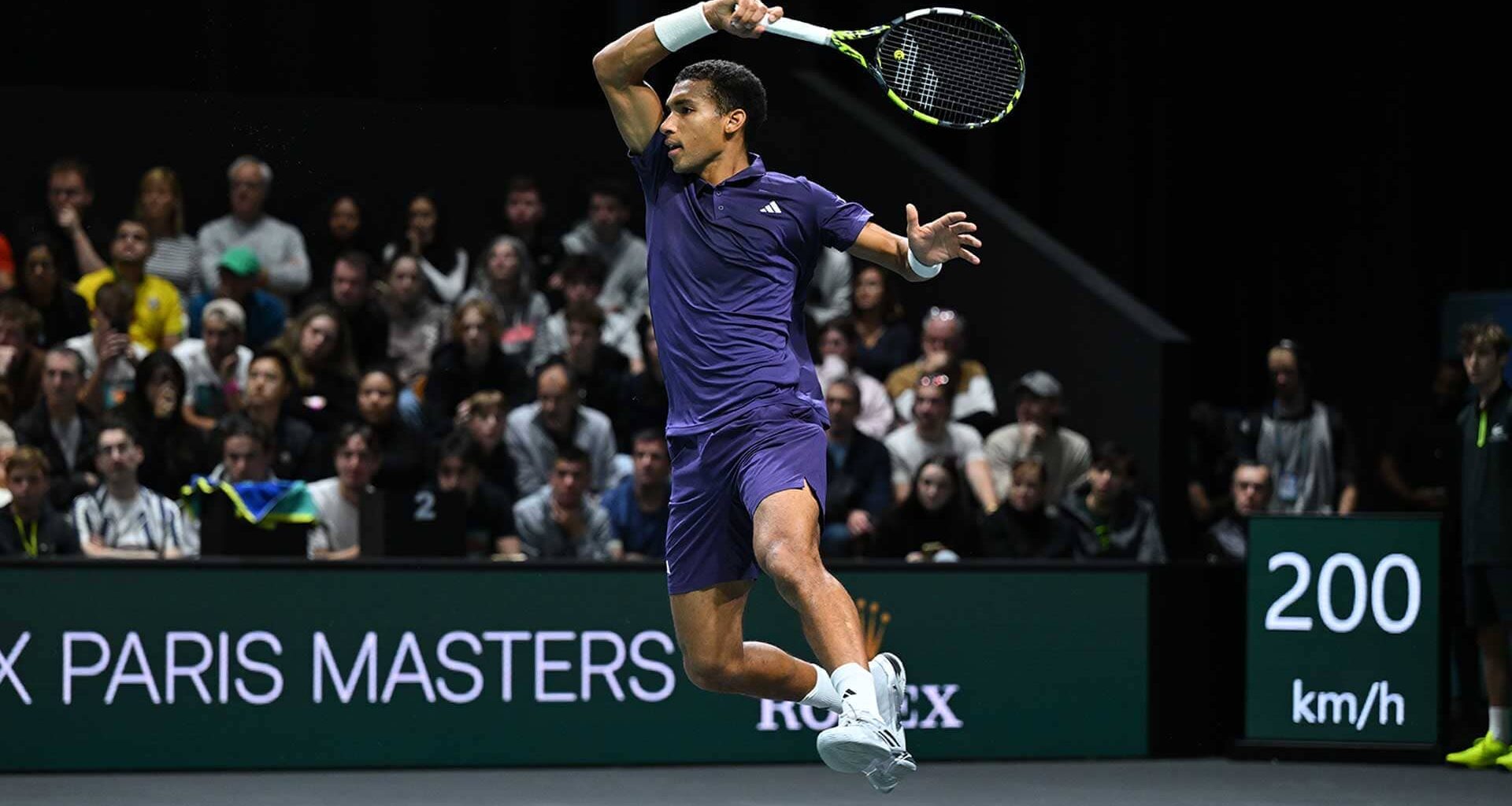 Felix Auger-Aliassime holds a 44-21 record on the season, according to the Infosys ATP Win/Loss Index.