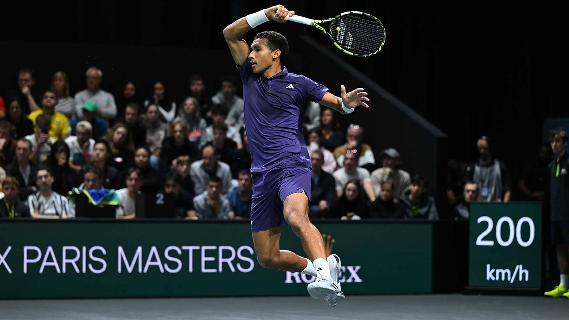 Felix Auger-Aliassime holds a 44-21 record on the season, according to the Infosys ATP Win/Loss Index.