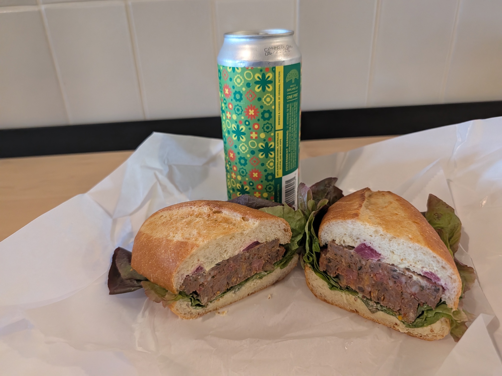 Meat loaf sandwich shot by Pixel 10 Pro