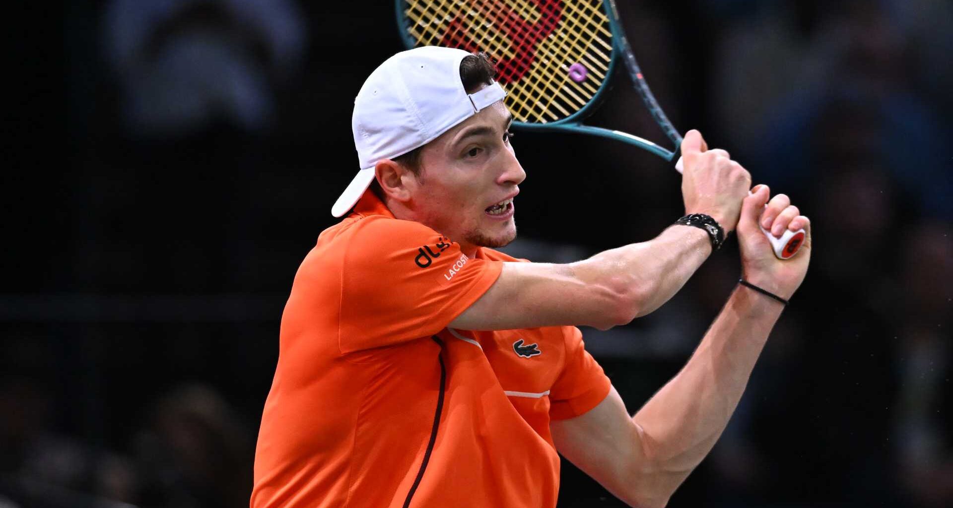 Ugo Humbert reached his maiden ATP Masters 1000 final in Paris last year.