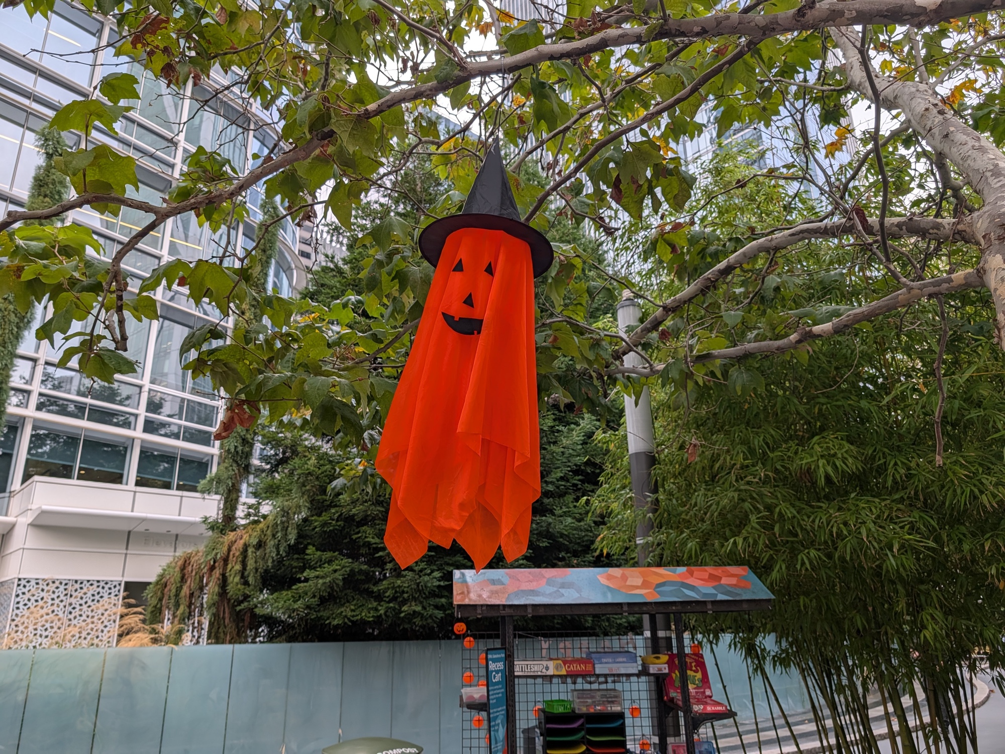 Ghost decoration shot by Pixel 10 Pro