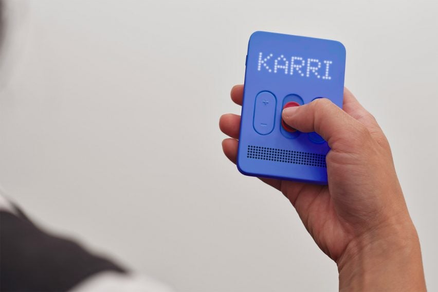 KARRI messenger, generation 2 by Pentagram