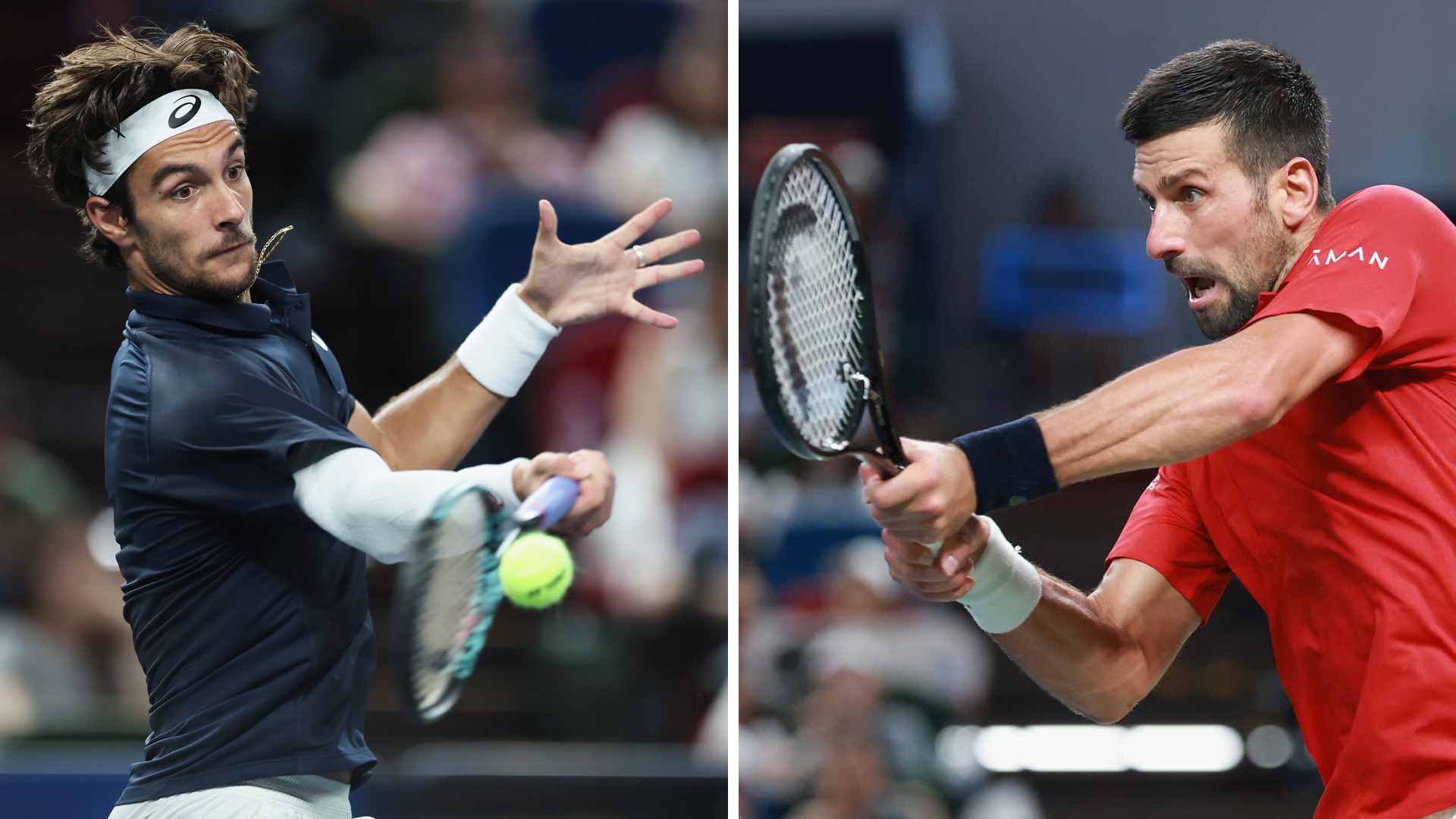 Lorenzo Musetti and Novak Djokovic will be in action at the Vanda Pharmaceuticals Hellenic Championship in Greece.