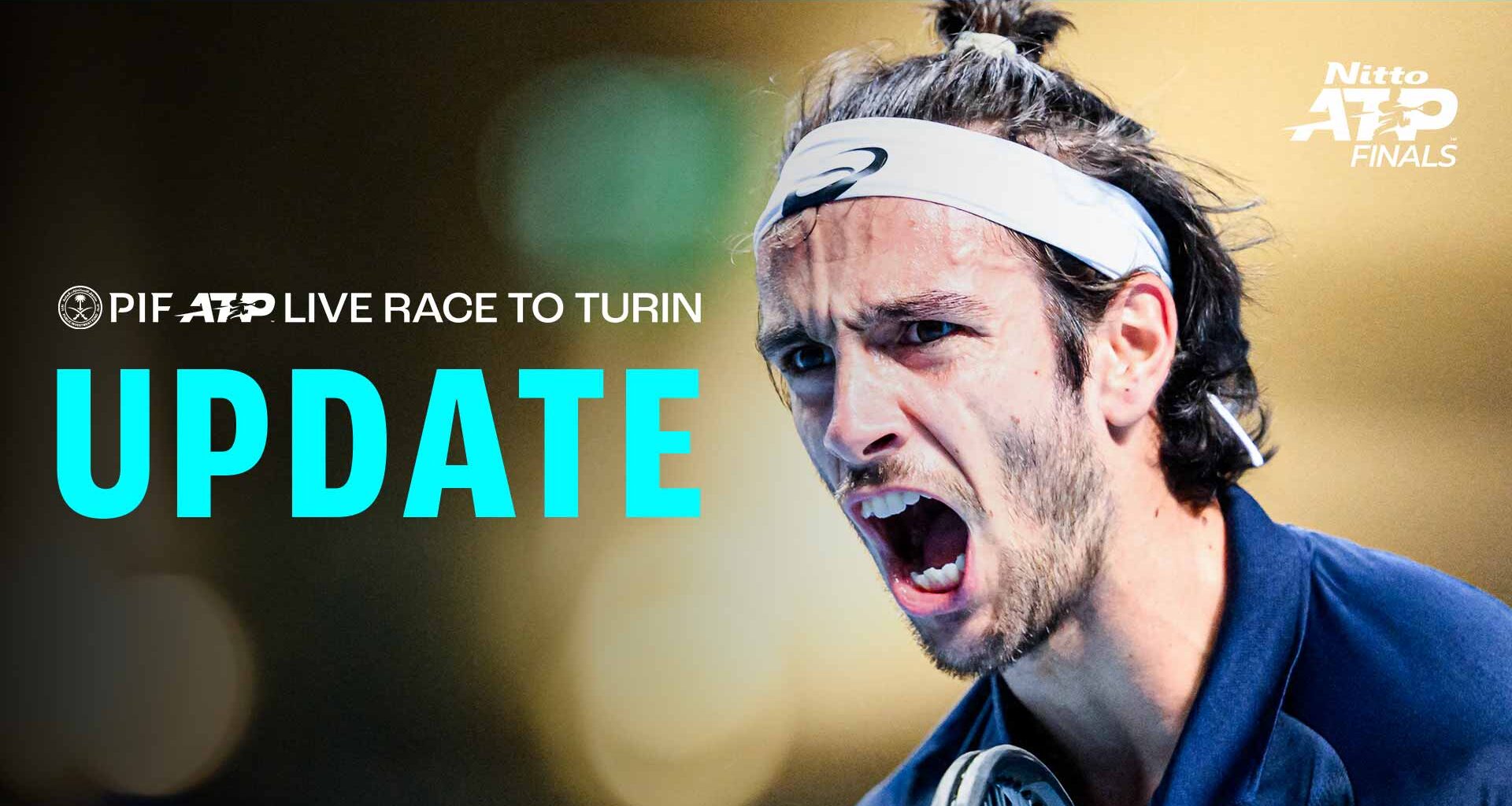 Lorenzo Musetti is eighth in the PIF ATP Live Race To Turin.