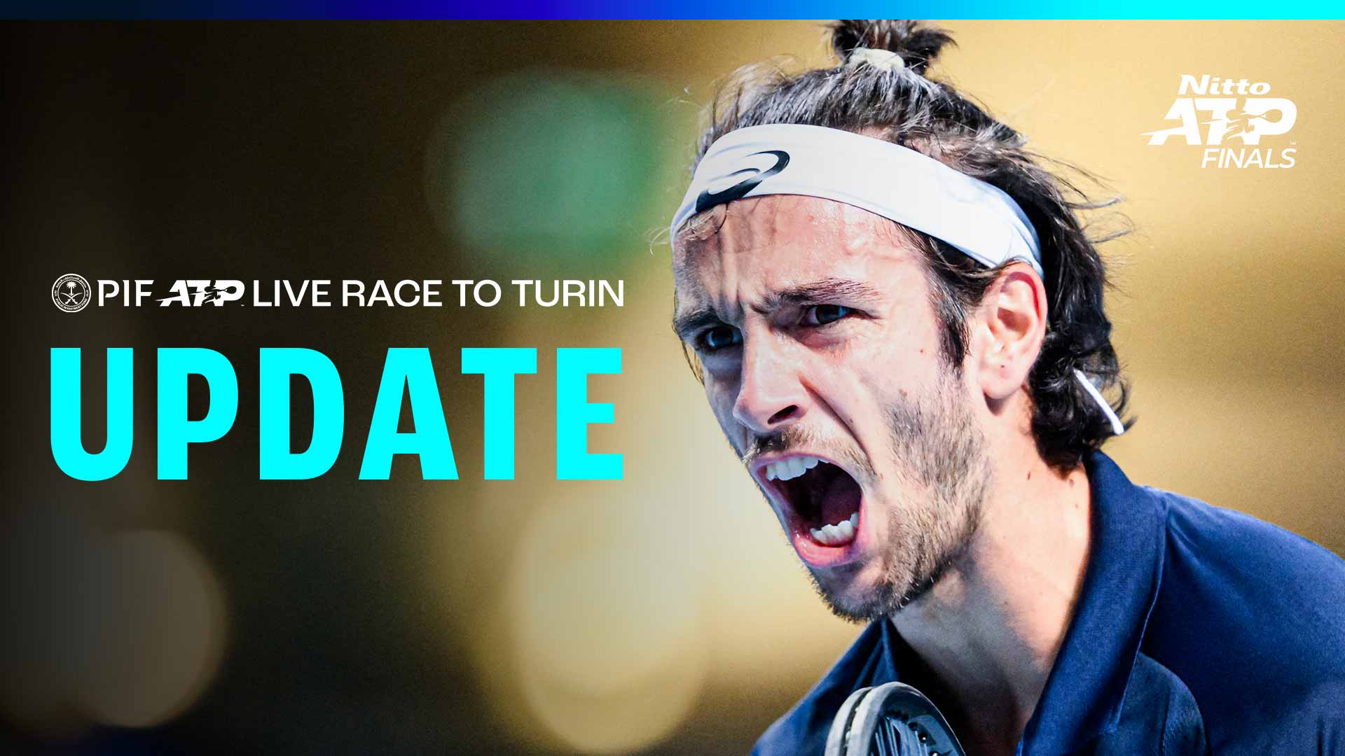 Lorenzo Musetti is eighth in the PIF ATP Live Race To Turin.