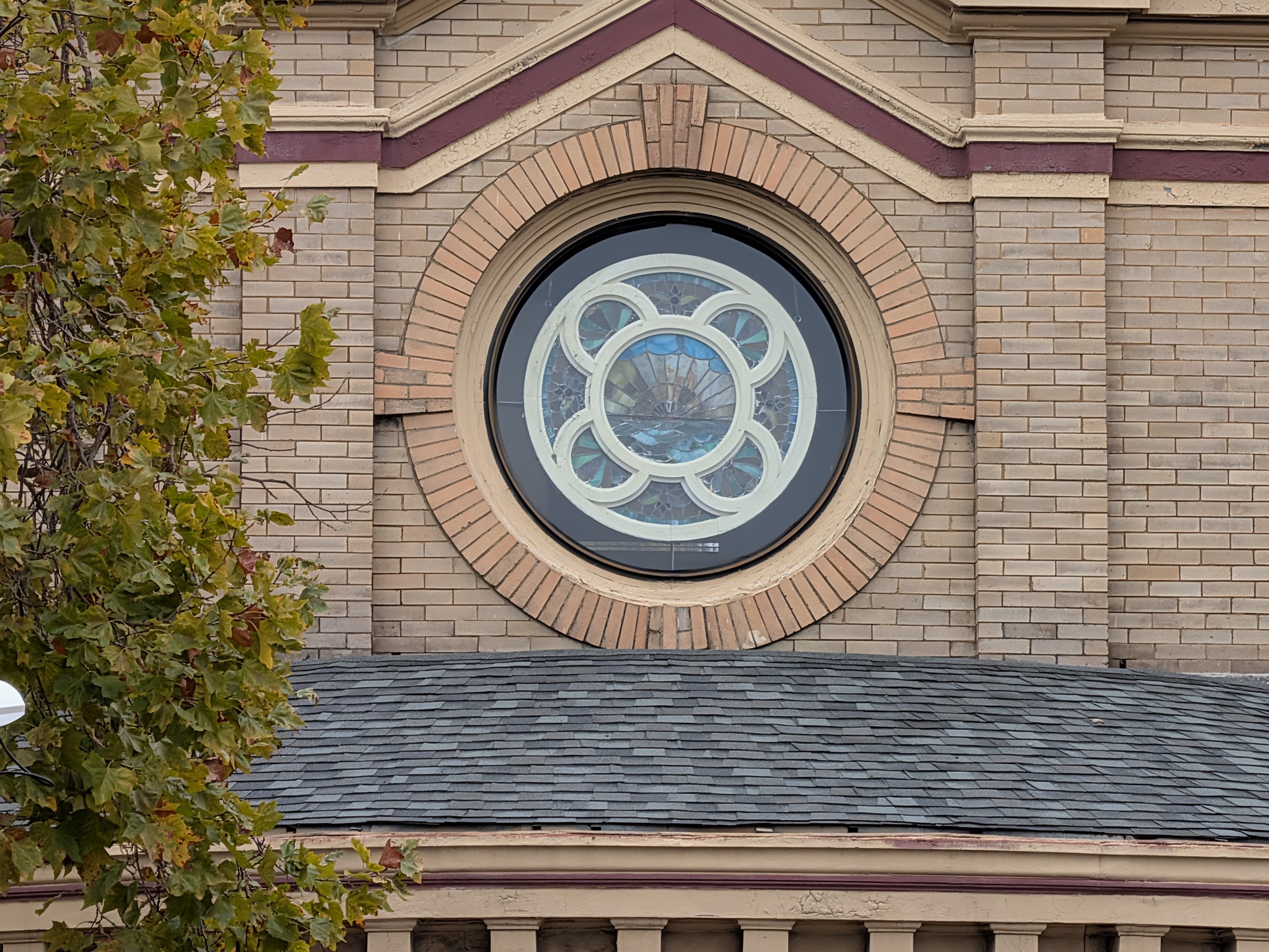 Church window by Pixel 10 Pro