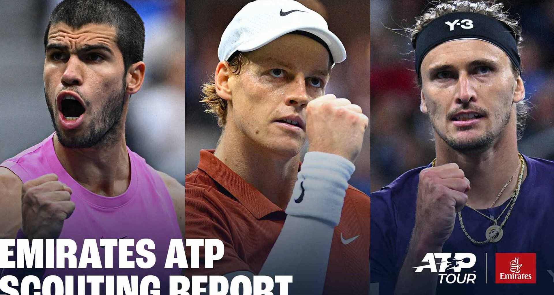 Carlos Alcaraz, Jannik Sinner and Alexander Zverev are the top three seeds in Paris, respectively.