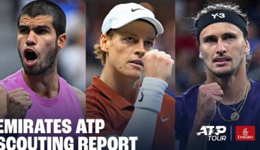 Carlos Alcaraz, Jannik Sinner and Alexander Zverev are the top three seeds in Paris, respectively.
