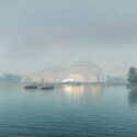 Renzo Piano Building Workshop Designs Curved Concrete Opera Hall Rising from Hanoi’s West Lake - Image 3 of 11