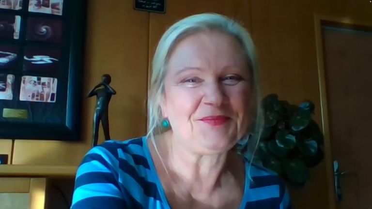 Natalija Gorscak, the president of RTV Slovenia, firmly backed an Israeli boycott