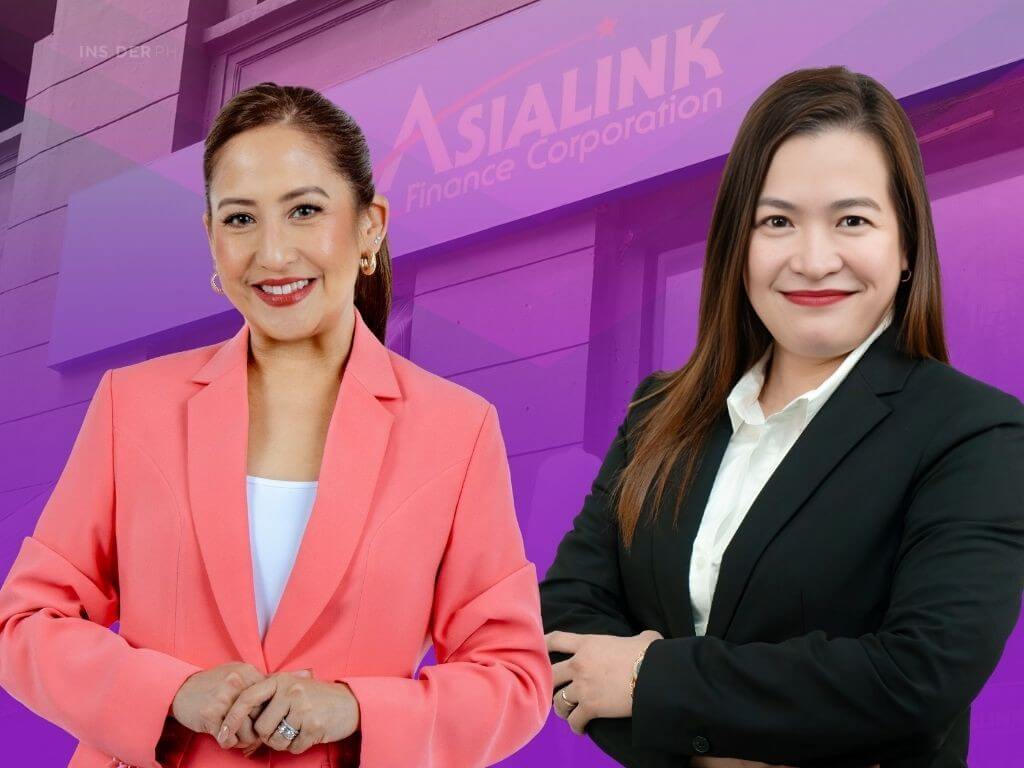 Jolina Magdangal and Eleanor Yap, COO of Asialink Finance Corp. 