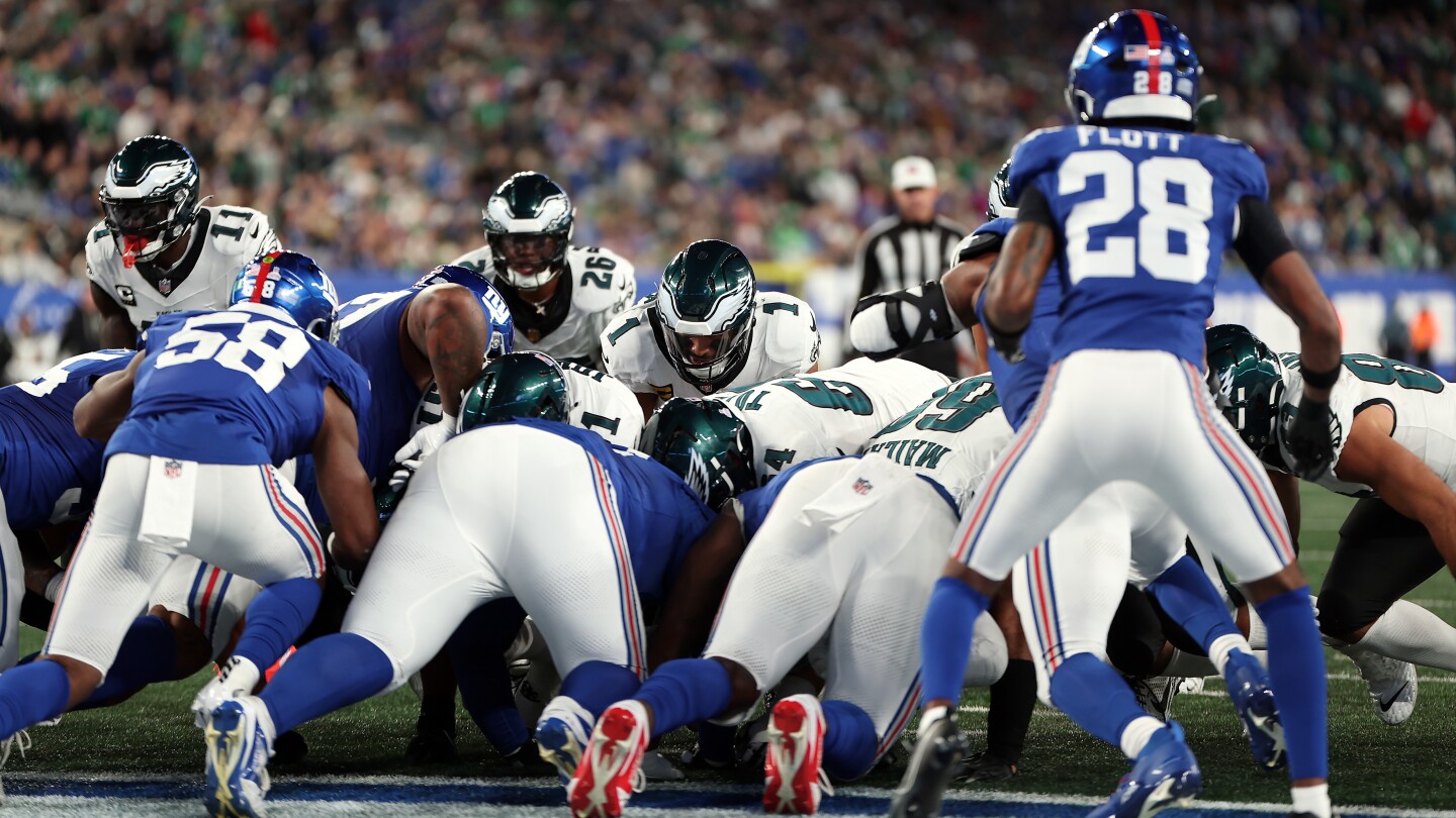 Another week, another uncalled false start on the tush push