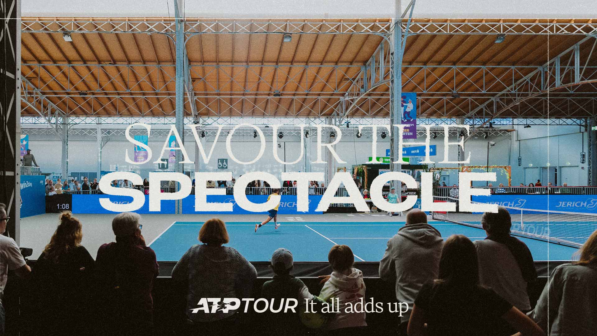 The Marx-Halle, the historic former home of the Vienna cattle market, has hosted ATP Tour stars for matches and practices this week.