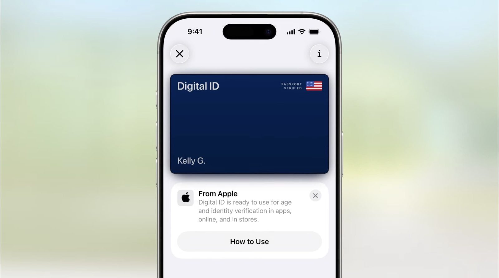 US passport support in Apple Wallet is a hugely important step | Mockup of US passport in the app