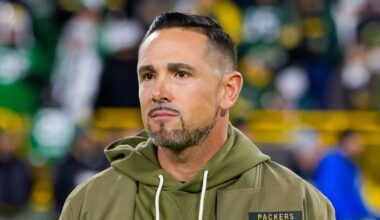 Green Bay Packers head coach Matt LaFleur