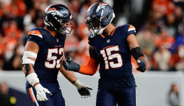 Broncos' OLB Downgraded to Out vs. Commanders