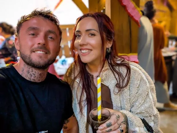 Ben Welthy with Donna, who saved his life (Kennedy News and Media)