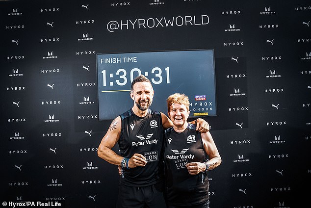 HYROX combines both running and functional workout stations and is hosted in expansive exhibition halls where spectators can look on