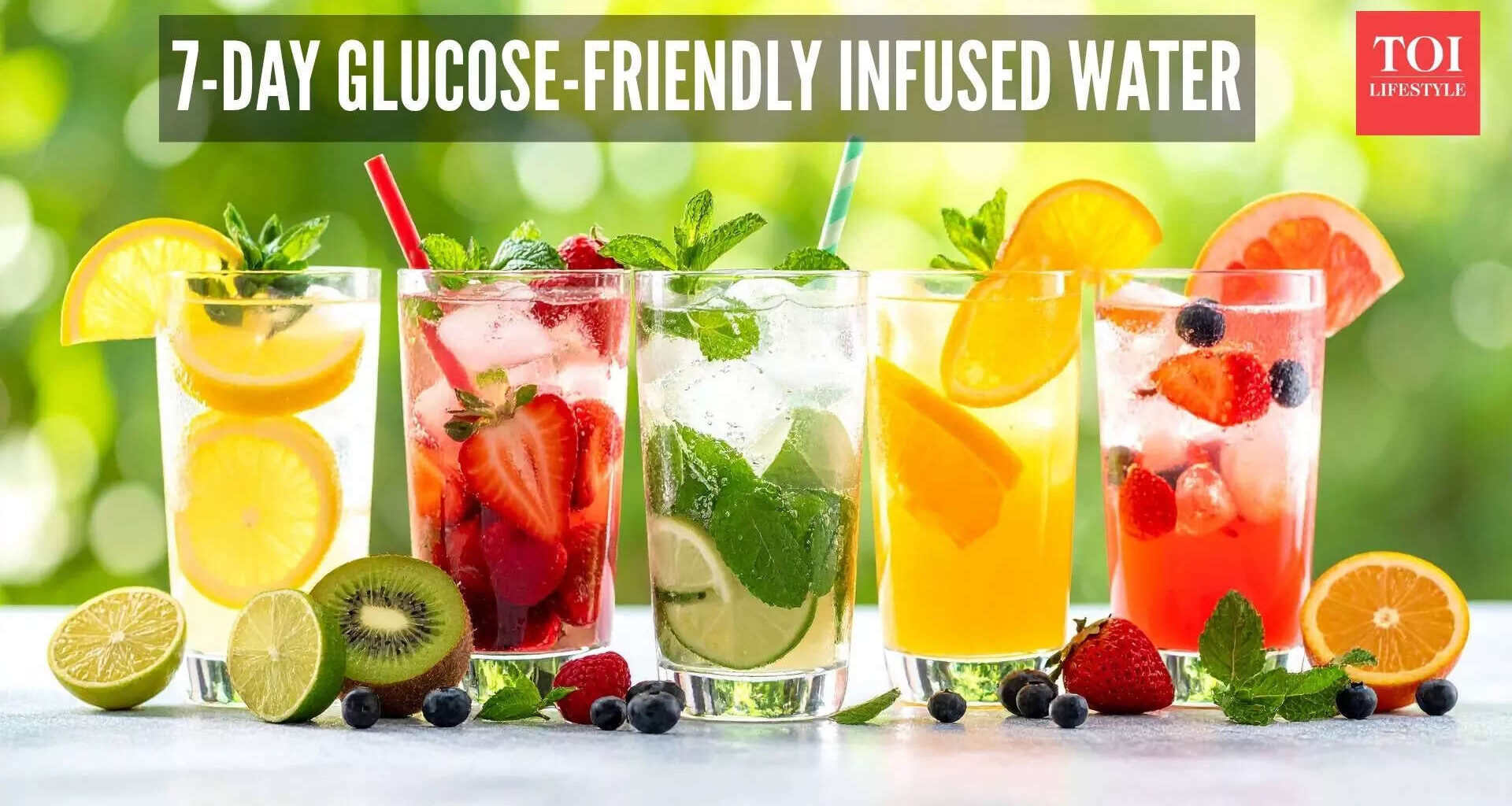7-day infused water challenge that will reduce blood sugar levels