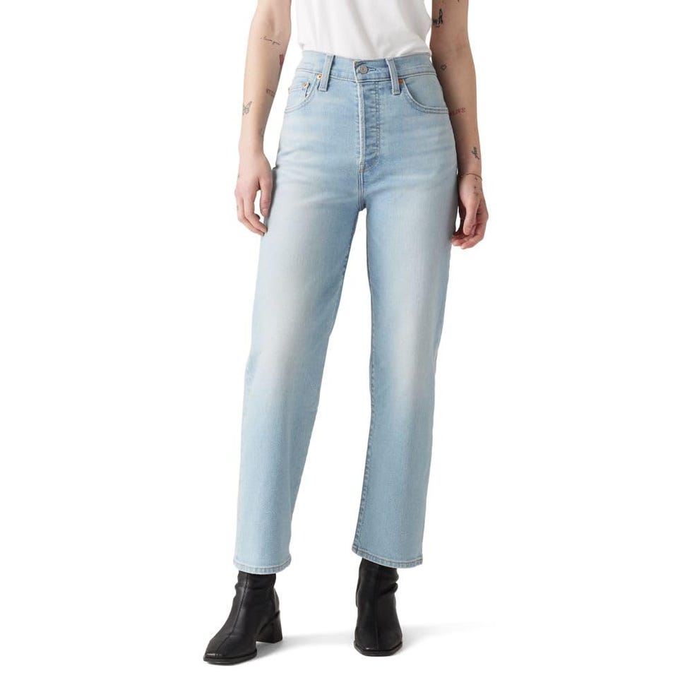 Ribcage Straight Ankle Jeans