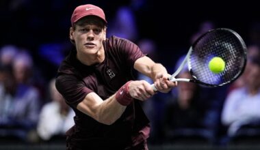 Jannik Sinner beats Ben Shelton, to face Alexander Zverev in Paris semis