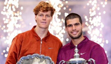 Jannik Sinner bumps Carlos Alcaraz to take No. 1 ATP ranking