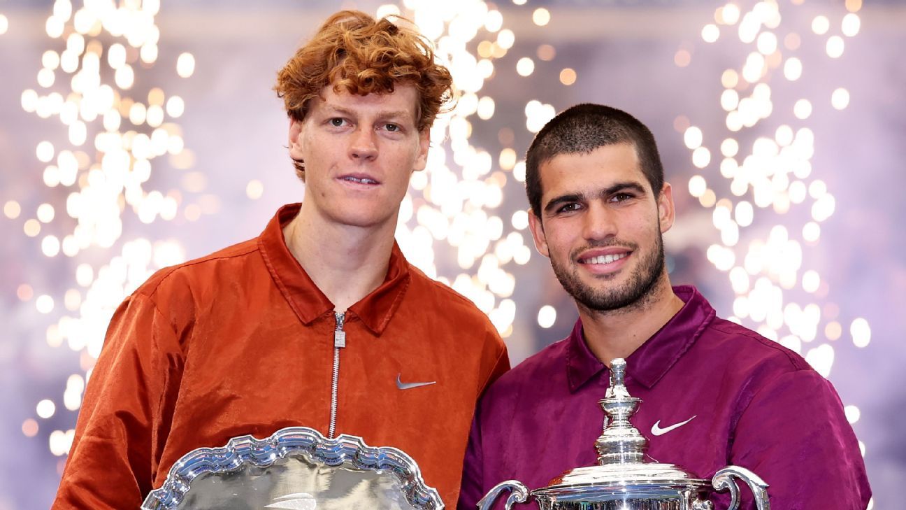 Jannik Sinner bumps Carlos Alcaraz to take No. 1 ATP ranking