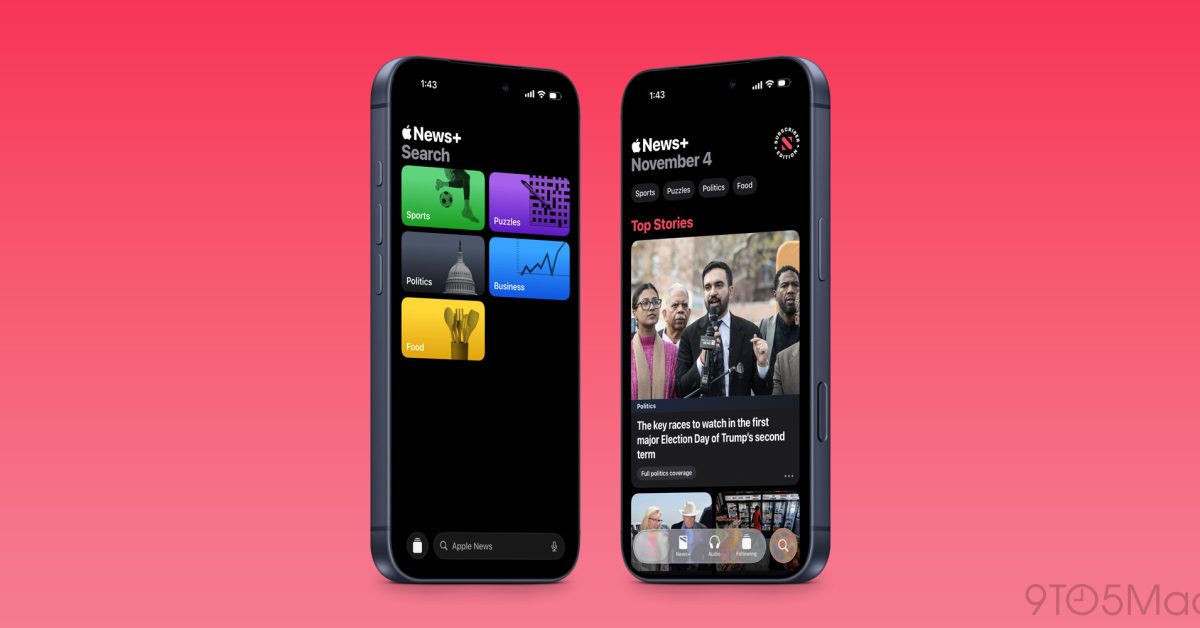 iOS 26.2’s Apple News app has a new and improved design