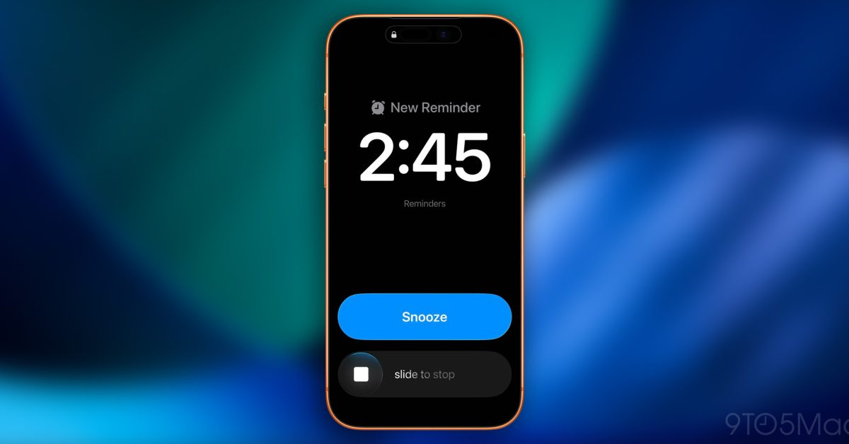 iOS 26.2 will let you set alarms and timers for reminders