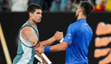 Alcaraz grouped with Djokovic, Sinner with Zverev at ATP Finals