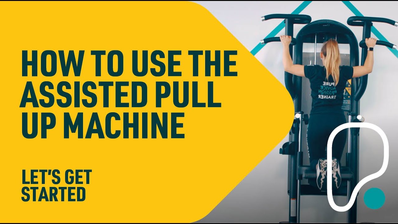 How To Use The Assisted Pull Up Machine - YouTube