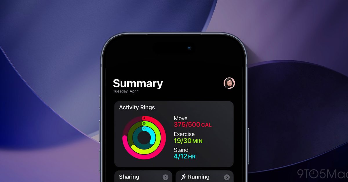 iOS 26.1 lets you close Activity rings even if you forget to start a workout