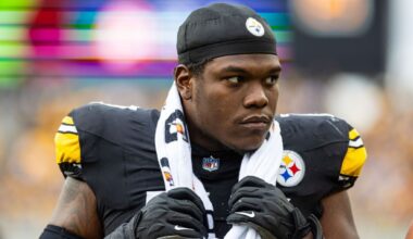 Steelers place starting LT Broderick Jones on injured reserve