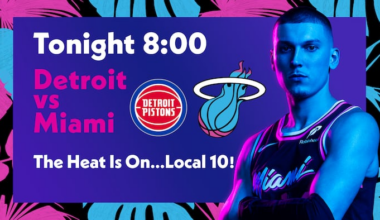 WATCH ON 10: Heat host top-seeded Pistons