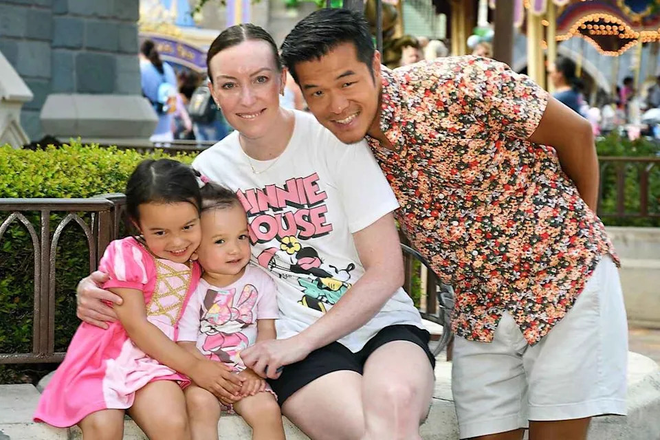 Courtesy of the Lin family The Lin Family in May 2025