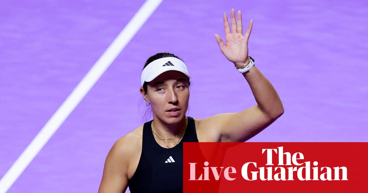 WTA Finals tennis: Jessica Pegula breezes past Jasmine Paolini; Aryna Sabalenka v Coco Gauff – live | WTA Finals