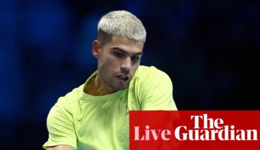 ATP Finals tennis: Carlos Alcaraz defeats Alex de Minaur – live | ATP Finals