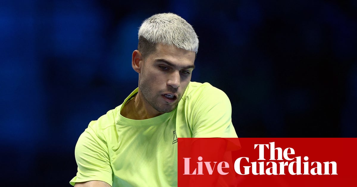 ATP Finals tennis: Carlos Alcaraz defeats Alex de Minaur – live | ATP Finals