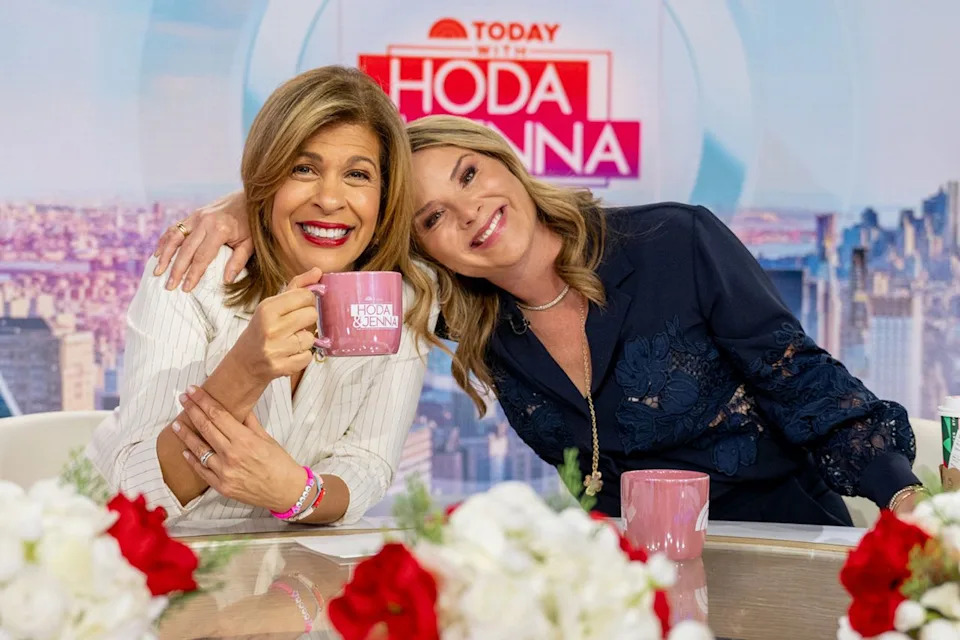Nathan Congleton/NBC via Getty Hoda Kotb and Jenna Bush Hager