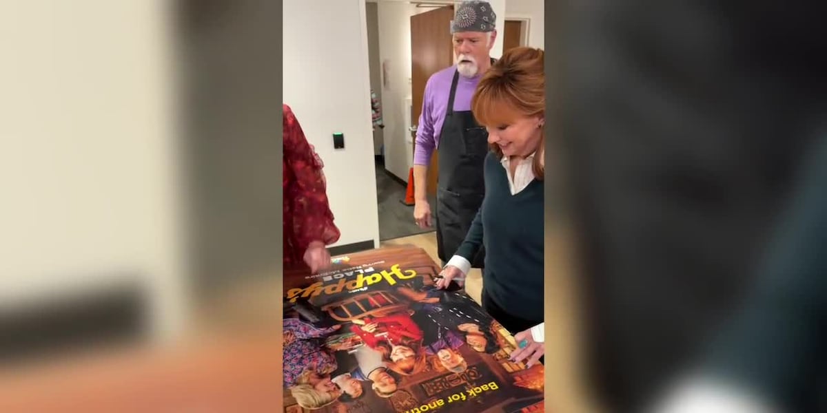 NBC, Happy’s Place cast gift signed poster to Happy’s Place in Berne