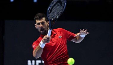 Italian federation president confirms Novak Djokovic will compete in ATP Finals